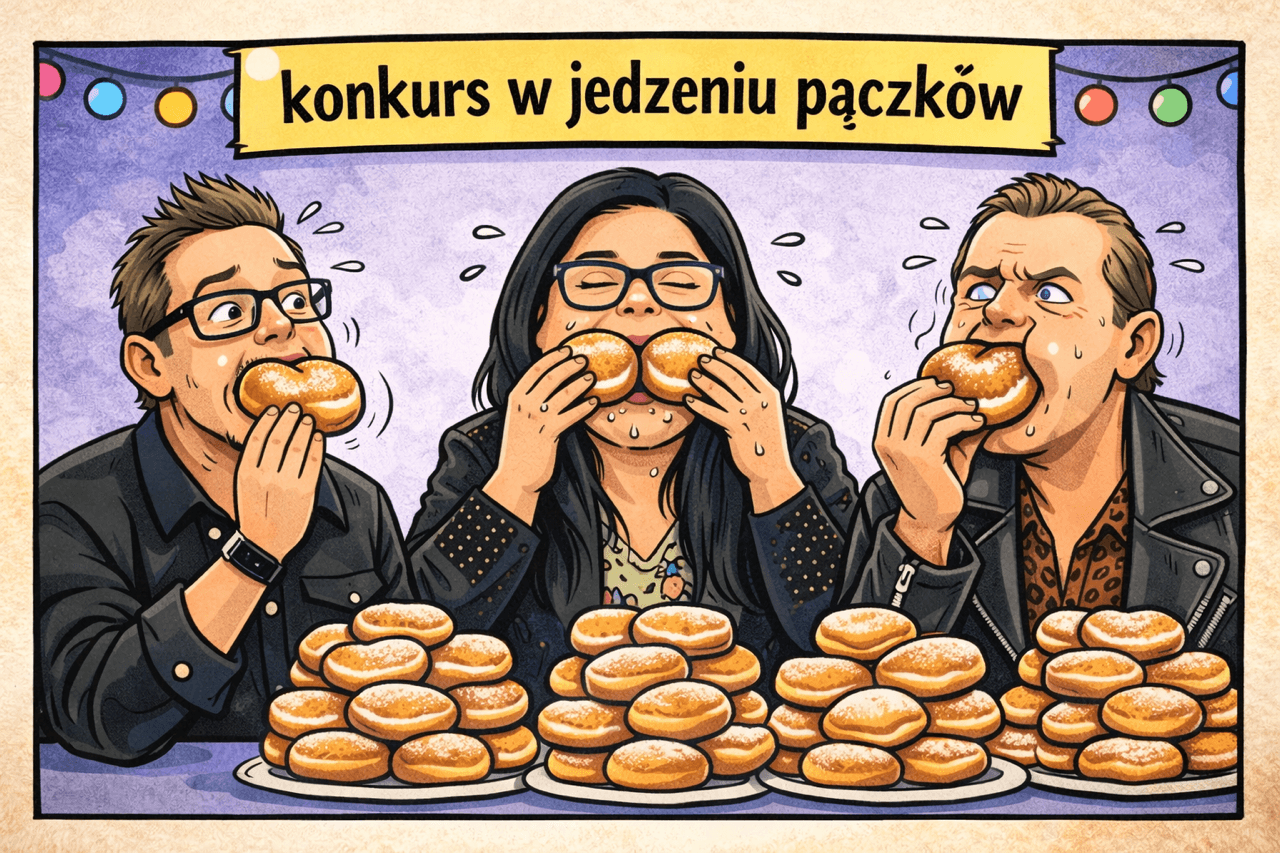 Wspomnień czar – konkurs jedzenia pączków 2009